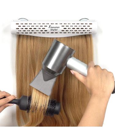 Professional Hair Extension Holder & Hanger - Styling Tool and Caddy for Washing, Coloring, Blow-Drying - Matte Black - Buy Online on GoSupps.com