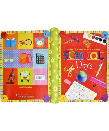 School Memory Book Album: Preschool to 12th Grade Keepsake Scrapbook with Pockets and Picture Slots - Ideal for Preserving School Memories and Graduations - Buy Online on GoSupps.com