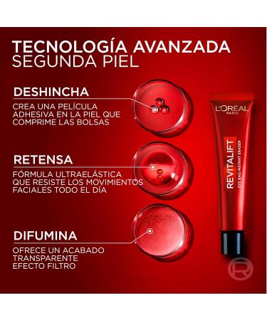 L'Or al Paris Revitalift Laser Instant Eraser Anti-Shage. Rince lisse et adoucit les poches sous les yeux plus ferme et plus rajeuni 15 ml - Buy Online on GoSupps.com