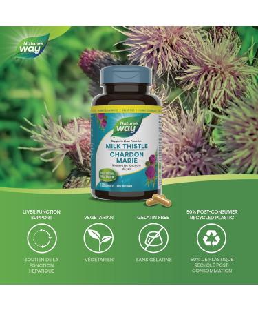 Nature's Way Milk Thistle / 120 Veg Caps - Buy Online on GoSupps.com