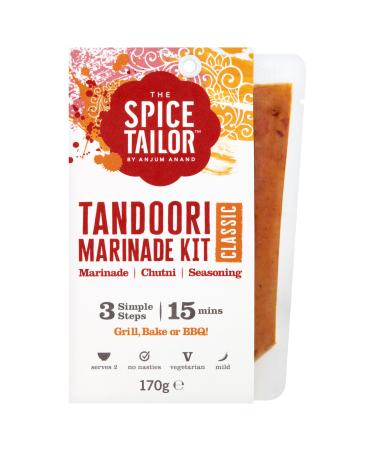 The Spice Tailor Marinade Kits Classic Tandoori Marinade Kit 170 g Packet (Pack of 1)