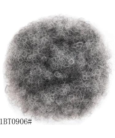 Hair Bun Hairpiece for Women Synthetic Hair Short Kinky Curly Bun Hair Pieces Afro Puff Drawstring Ponytail Extension Clip in Hair Extension Hairpieces for Women Hair Chignons(1BT0906) 1 PC 1BT0906 - Buy Online on GoSupps.com