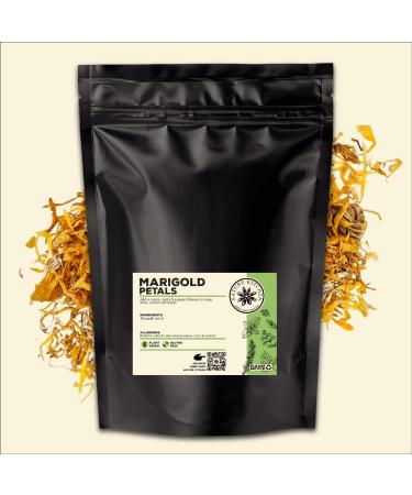 Nature Kitchen Marigold Petal 100G Seasoning Spices And Herbs. Gluten-Free and Vegan Everyday Cooking Blends For Marinades Sauces Frying Baking Or Grilling