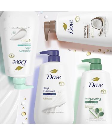 Dove Body Wash with Pump - Skin Nourishing Deep Moisture Cleanser 30.6 oz (Pack of 3) - Buy Online on GoSupps.com