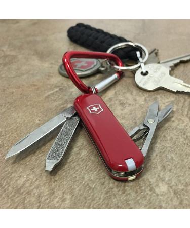 Victorinox Classic SD Red 7-Function Pocket Knife - Compact & Versatile - Buy Online on GoSupps.com