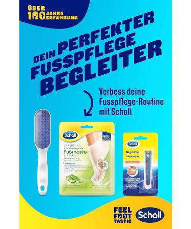 Scholl Nail Clip - Effortless Foot Grooming Tool for Hard & Thick Nails - Durable Lever System - Perfect for Well-Groomed Feet - Buy Online on GoSupps.com