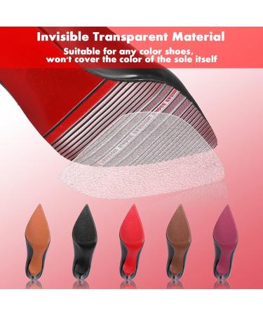 Crystal Clear Sole Guard Protectors - 16 Pack Red Bottom Stickers for High Heel Shoes | Anti-Slip, Wear Resistant, 8 Pairs (79 Inch) - Buy Online on GoSupps.com