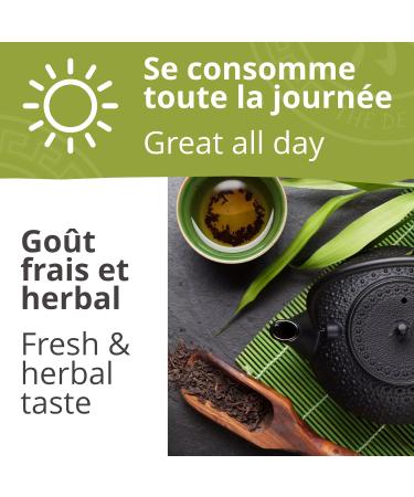  Khla Khla - Organic Sencha Tea - 90g Loose Leaf Tin - Iced Tea - Japanese Sencha Green Tea - Fresh & Fragrant - Dried Leaves - Asian Tea - Origin: China - Iced or Hot - Herbal Tea & Infusion - Buy Online on GoSupps.com