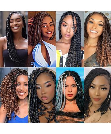 Xusuperb 16-Inch Short Pre-Stretched Braiding Hair - Color 30 Kanekalon Extensions | 6 Packs Yaki-Textured Soft Braids - Buy Online on GoSupps.com