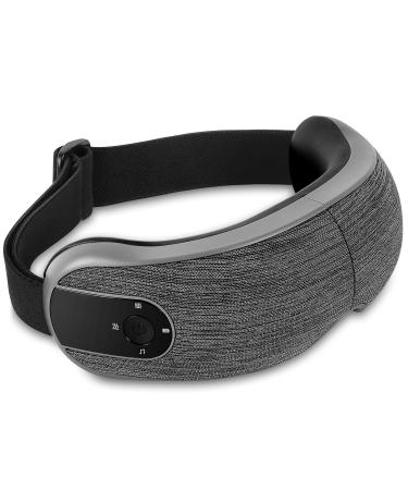 Eye Massager for Migraines with Heat Compression & Vibration Bluetooth 5 Modes Heated Eye Mask Massager Face Temple Massager for Tired Eye Dack Circle Dry Eyes Eye Fatigue