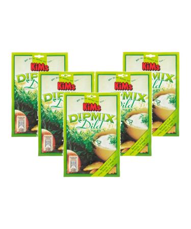 Lot de 5 godets Kims Dip 14 g