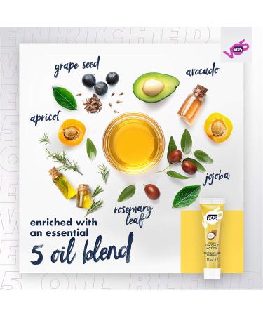 Vo5 Nourishing Coconut Hot Oil Treatment - 4 Pack (15ml Each) for Damaged Hair | Restore Shine & Strength - International Shipping Available - Buy Online on GoSupps.com