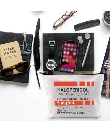 Nurse Makeup Bag Nurse Gift Nursing Bag Medication Nurse Gift ICU Nurse Gift Er Nurse Gift Anesthetist Gift Nurse Survival Kit (Haloperidol .) - Buy Online on GoSupps.com