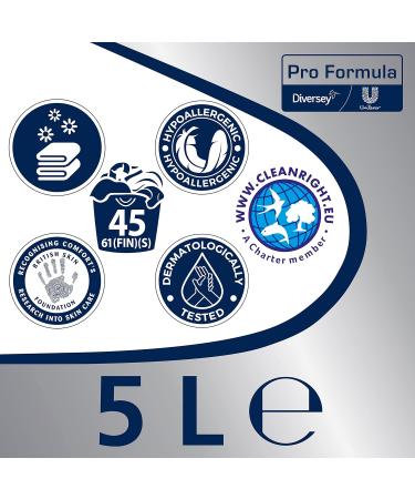 Comfort Professional Fabric Conditioner Softner Pure 5L Liquid - Premium Quality for Ultimate Softness - Buy Online on GoSupps.com