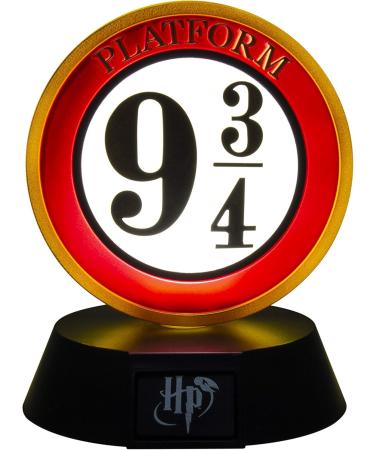 Harry Potter 3D Lamp - Iconic Platform 9 3/4 Light | Black/White/Red | Unique Gift Packaging | International Shipping - Buy Online on GoSupps.com