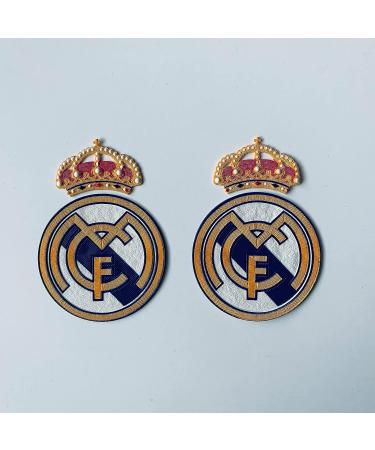2 Piece Real Madrid Logo Badge Iron on Football Patch Bale Benzema Hazard - Buy Online on GoSupps.com