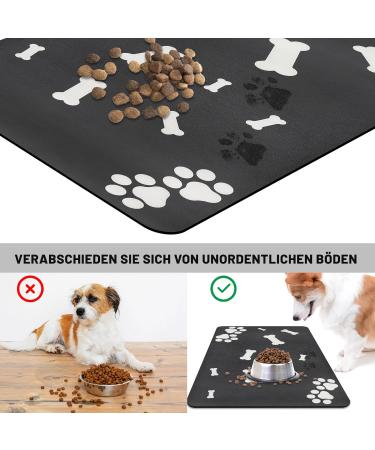 Suppal Pad for Dogs & Cats - Non-Slip Bowl Underlay Super Absorbent Fast-Drying Feed Mat 60x40cm | Essential Pet Accessory - Buy Online on GoSupps.com