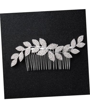 FRCOLOR Wedding Tiara Tiara Bridal Side Comb Crystal Hair Comb Bridal Comb Wedding Hair Comb Wedding Hair Accessories Bride Simple Wedding Headpiece - Buy Online on GoSupps.com
