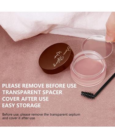 Eyebrow Styling Soap Eyebrow Soap Long Lasting Waterproof Eyebrow Styling Wax 3D Transparent Makeup Balm for Feathery Eyebrows - Buy Online on GoSupps.com