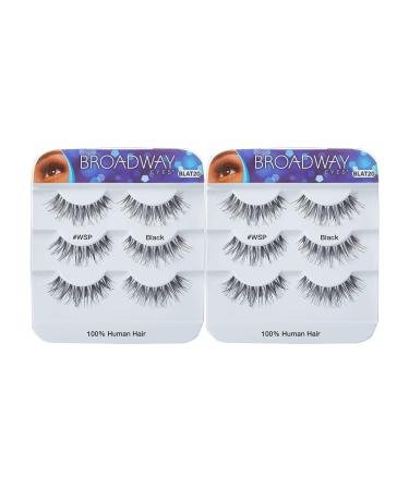 Kiss Broadway Eyelashes Combo Deal 6-Packs (BLA20)