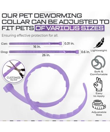 Dog Repellent Treatment Dog Repellent Collars Adjustable Small-Medium-Large Dog Repellent Collar Natural Repellent Collar for Dogs Waterproof Reflective Dog Repellent (Single Pack Purple) Single Pack Dog Purple - Buy Online on GoSupps.com