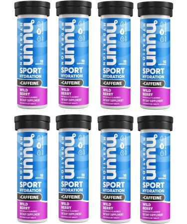 NUUN Caffeine Wildberry Bundle X8 - Buy Online on GoSupps.com