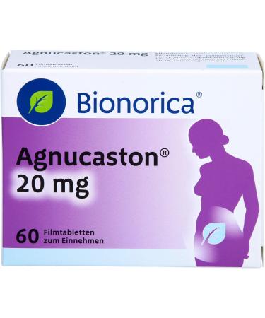 Agnucaston 20 mg film -coated tablets 60 hours