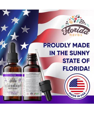 Black Elderberry Tincture Organic Black Elderberry Extract Extract for Immune Support (Sambucus Nigra) | 2 Fl Oz (1 Pack - 2 Fl Oz) 2 Fl Oz (Pack of 1) - Buy Online on GoSupps.com