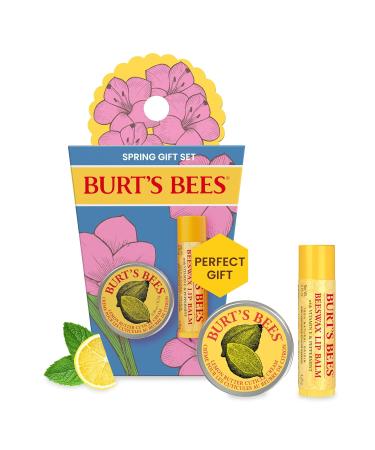 Burt's Bees Hand Repair Gift Set with 3 Creams plus Gloves and Spring Surprise Set with Lip Balm and Cuticle Cream 5 Count - Buy Online on GoSupps.com