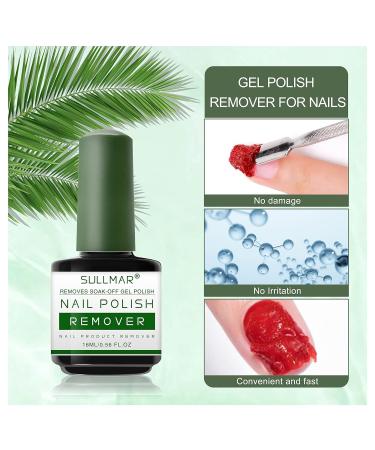 SULLMAR Gel Nail Polish Remover - Fast 1-3 Minute Easy Removal - 15ml - Buy Online on GoSupps.com