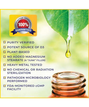 Quantum D3 Gold Liquid Vitamin D3 Drops - 1000 IU Per Drop - Immune Support & Bone Strength - 0.43 fl. Oz - Buy Online on GoSupps.com