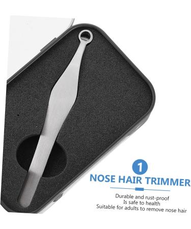 Angoily 3-Piece Stainless Steel Nose Hair Tweezers Set - Precision Trimmer for Men | Effective Hair Removal Tool - Buy Online on GoSupps.com