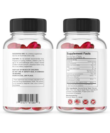 Simpli Health ACV Ketos Gummies (2 Pack) - 1050mg Apple Cider Vinegar for Healthy Weight Support - 120 Gummies, 30 Servings - Buy Online on GoSupps.com
