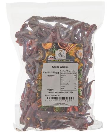 Old India Chilli Whole 250 g 250g