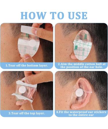 60 Waterproof Baby Ear Stickers - Early Protection for Swimming & Water Sports | Breathable & Easy to Carry - Buy Online on GoSupps.com