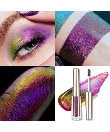 Multichrome Liquid Glitter Eyeshadow - Multichrome Chameleon Liquid Eye Shadow - MultiChrome Eyeshadow Glitter for Girls Gift Hersil 102 - Buy Online on GoSupps.com