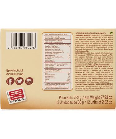 Sindoni Pirulin Barquillo de Chocolate - 155g - Buy Online on GoSupps.com