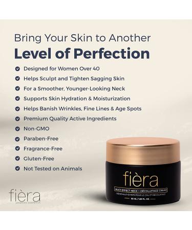 Fi ra Cosmetics Neck Firming Cream - Skin Tightening for Neck & D colletage - Buy Online on GoSupps.com