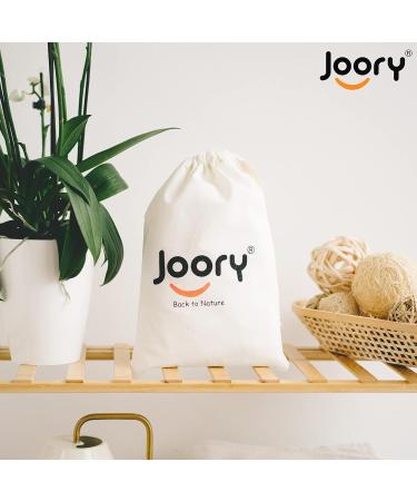 JOORY Natural Exfoliating Loofah Sponge - 3 Pack Egyptian Body Scrubber | Biodegradable Shower Luffa Pad - Buy Online on GoSupps.com