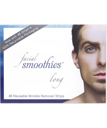 Facial Smoothies LONG Wrinkle Remover Strips  48 forehead anti wrinkle patches
