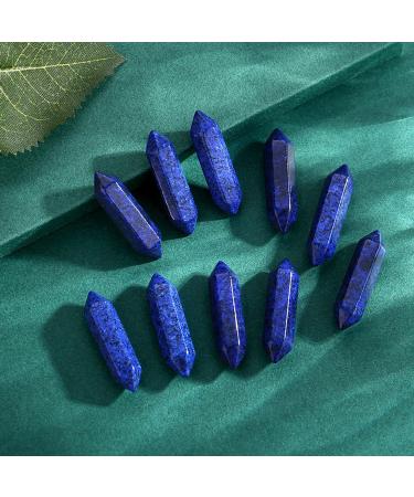 Xiannvxi 20pcs Lapislazuli Crystal Set | Natural Healing Gemstones | Reiki Polished Drum Stones | Magic Wand & Witchcraft Gifts - Buy Online on GoSupps.com