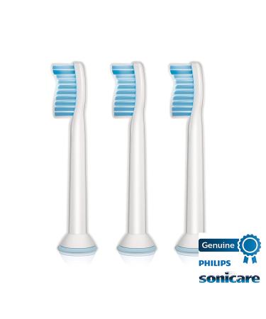 Philips Sonicare Sensitive Replacement Toothbrush Heads - 3 Pack, White (HX6053/64) - Buy Online on GoSupps.com