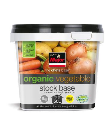 Major Gluten Free Concentrated Organic Vegetable Stock Base 2 x 1kg