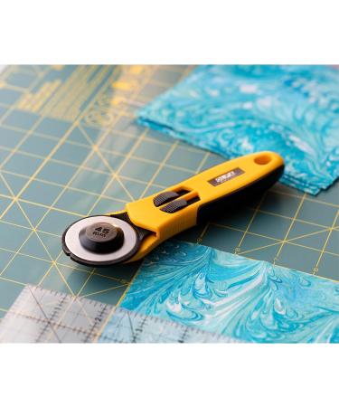 OLFA 45mm Quick-Change Rotary Cutter for Crafts, Sewing, Quilting - Includes Split Blade Cover & Replacement Blade - Buy Online on GoSupps.com