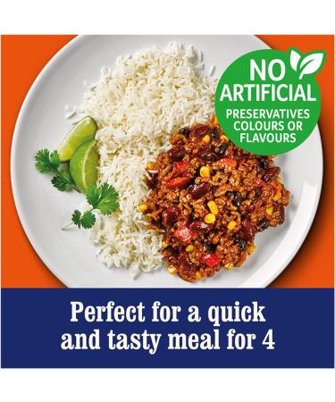 Ben's Original Medium Chilli con Carne Sauce Pasta Sauce Jar Bulk Multipack 6 x 450g - Buy Online on GoSupps.com