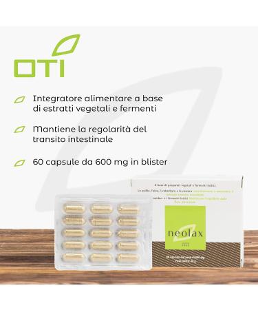 OTI Neolax 60 Capsules Dietary Supplement - Buy Online on GoSupps.com