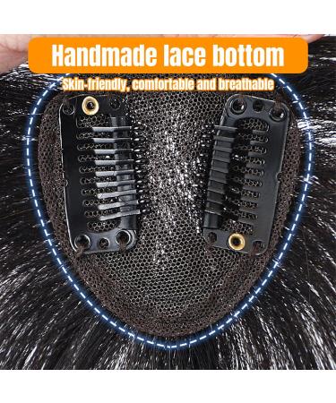 Clip In Fringe Clip in Bangs Natural Fringe Clip In Hair 360 Cover Clip On Fringe Breathable Bangs Hair Clip Wispy Hair Fringe Clip Fake Bangs for Women - Buy Online on GoSupps.com