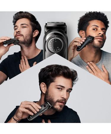 Procter Gamble Braun Beard Trimmer 5 BT5342 beard trimmer for men facial hair reliable blades 39 length settings blackgray - Buy Online on GoSupps.com