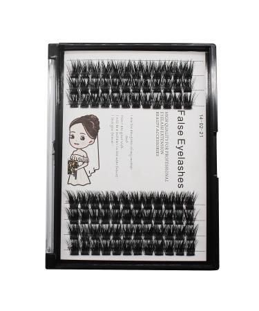 Wholesale Bodermicner 2 Pack D Curl 10mm/12mm/14mm Faux Mink Individual Lashes - Hand Made DIY Eyelash Kit - Buy Online on GoSupps.com