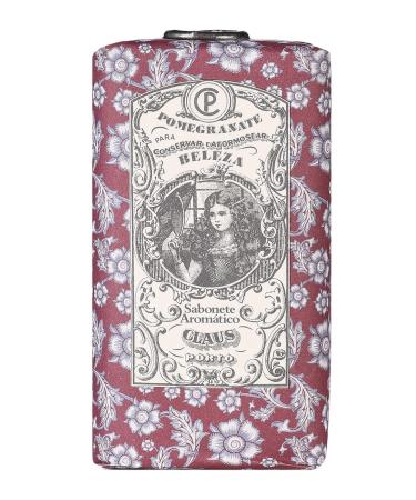 Claus Porto MIRROR - POMEGRANATE WAX SEALED SOAP BAR (150g /5 3 oz.)